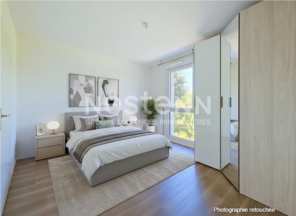 À vendre appartement 2 pièces avec terrasse, parking et cave, quartier de la Croix Bonnet à Bois d'Arcy