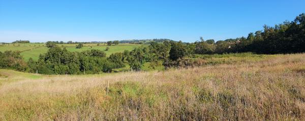 Terrain viabilisé avec une belle vue panoramique