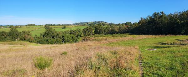Terrain viabilisé avec une belle vue panoramique