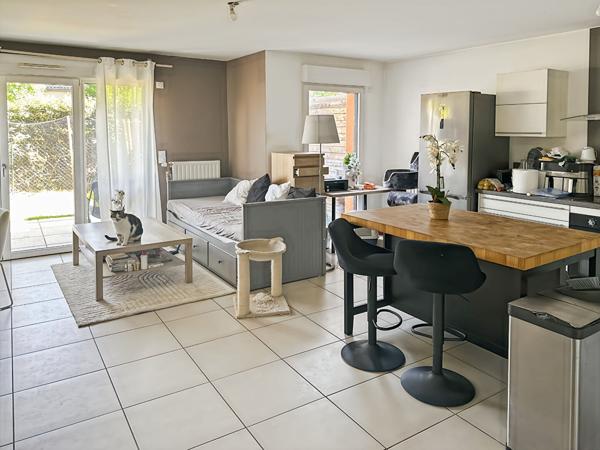 T2 récent de 47m² avec terrasse et jardin privatifs