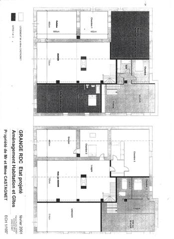 grange de 300m2 avec possibilité de réaliser 2 appartements
