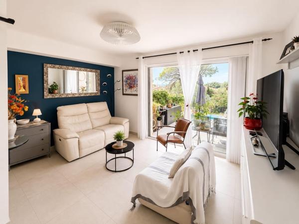 Fréjus – Appartement 2 pièces avec terrasse et jardin