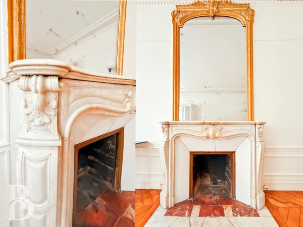 Paris (75008) MONCEAU - APPARTEMENT HAUSSMANNIEN DE PRESTIGE- USAGE D'HABITATION OU MIXTE