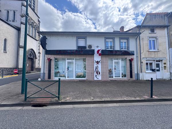 A vendre MUR et FOND Boucherie/traiteur + Appartements  PUY GUILLAUME