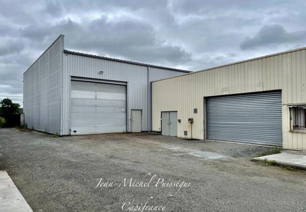 Entrepôts & Bureaux de 320m2 à vendre SAINT GAUDENS (31), Terrain 1000m2