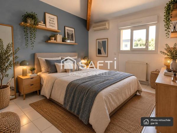 Appartement 5 pièces – 101 m² – Dernier étage avec terrasse – Vue Tour Magne