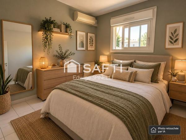 Appartement 5 pièces – 101 m² – Dernier étage avec terrasse – Vue Tour Magne