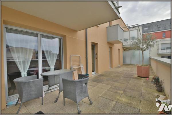 APPARTEMENT HYPER CENTRE MORDELLES GRANDE TERRASSE ASCENSEUR GARAGE