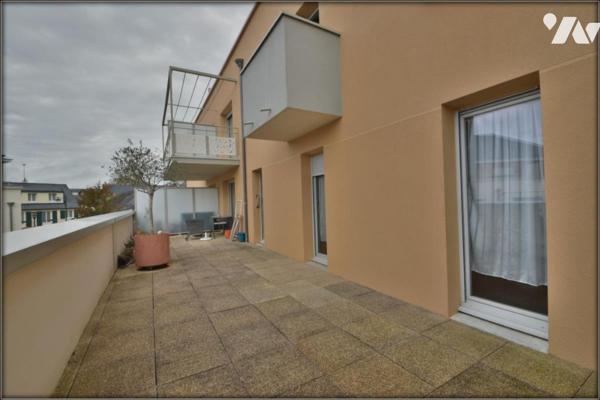 APPARTEMENT HYPER CENTRE MORDELLES GRANDE TERRASSE ASCENSEUR GARAGE