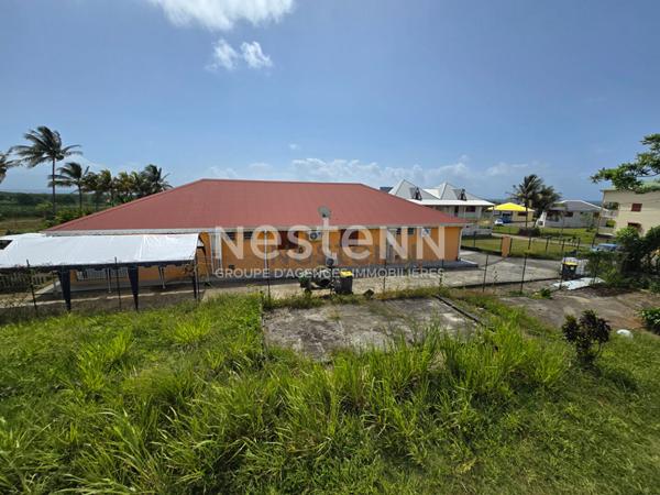 À VENDRE IMMEUBLE COMPOSÉ DE 2 T3 ET 2 T4 LOUÉS À GOYAVE