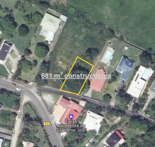 Terrain à bâtir à Baie-Mahault