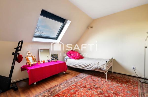 Maison 6 p, 4 chambres, terrasse, jardin, garage