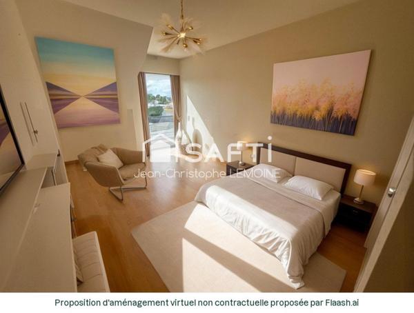 Appartement T5 plein centre,100 m2 avec terrasse