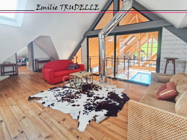 Propriete à vendre 11 pièces LA CHARTRE SUR LE LOIR (72) avec loft, gîte, piscine intérieure et spa – 324 m² habitables – 7 chambres – Terrain de 5 130 m²
