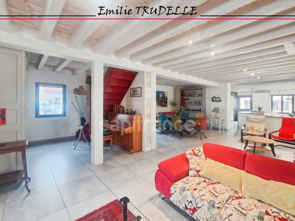 Propriete à vendre 11 pièces LA CHARTRE SUR LE LOIR (72) avec loft, gîte, piscine intérieure et spa – 324 m² habitables – 7 chambres – Terrain de 5 130 m²