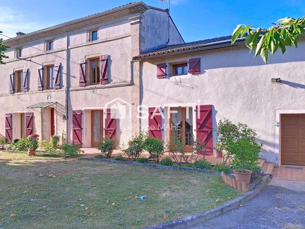 Longère 4 chambres avec jardin et dépendances!