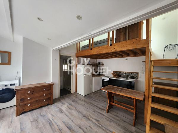LOCATION : appartement T1 DUPLEX meublé (22.44 m²) HYPER CENTRE ORLEANS