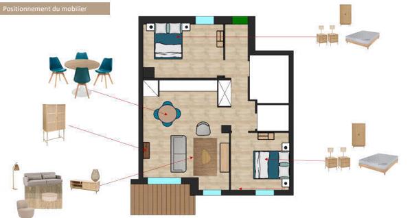 Appartement 3 pièces - 44600 Saint-Nazaire