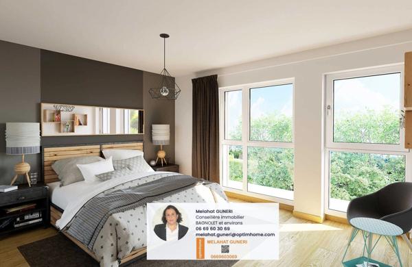Maison à vendre 4 pièces 85m2 + jardin 45m2   479 550€ ROSNY SOUS BOIS