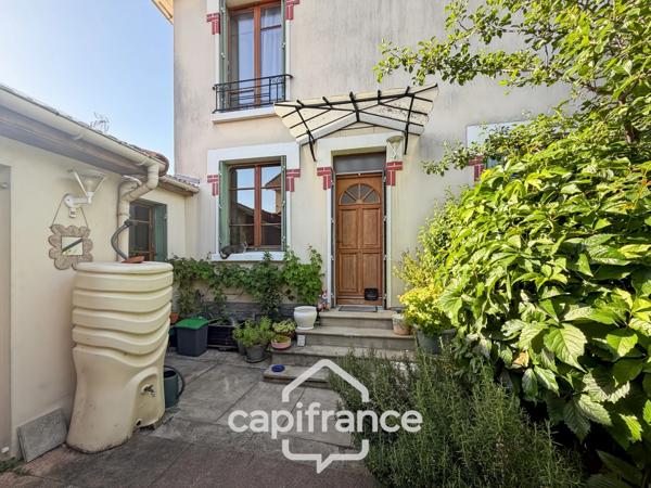 Coup de coeur - Charmante Maison 3 pièces 74 m² avec jardinet-Garage-Proche de toutes commodités