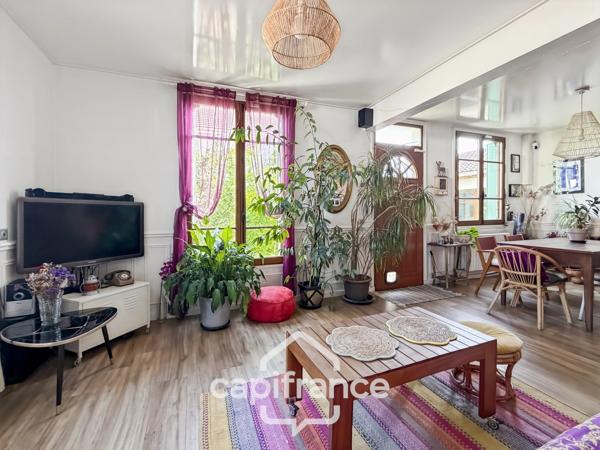 Coup de coeur - Charmante Maison 3 pièces 74 m² avec jardinet-Garage-Proche de toutes commodités
