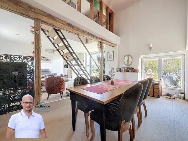 SAINT-GENIS-LES-VILLAGES – Un cadre de vie rare entre nature, calme absolu et panorama d’exception propriété atypique sur 10000m2 de terrain.