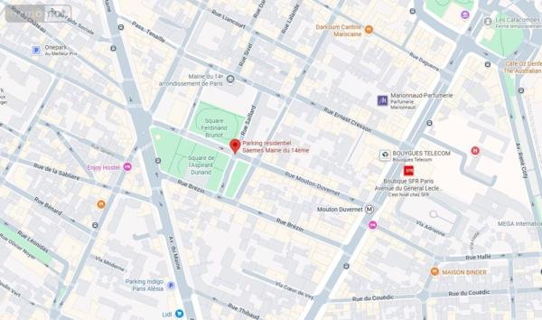 Garage - Parking à vendre à Paris 14e arrondissement à Paris (75014), ref : 75022-895