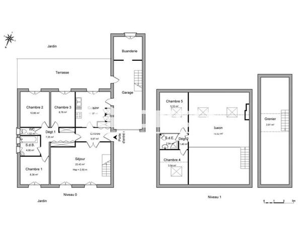 Location Maison 7 pièces 112.4 m² - 1 ALLEE DES PINSONS Magnanville 78200