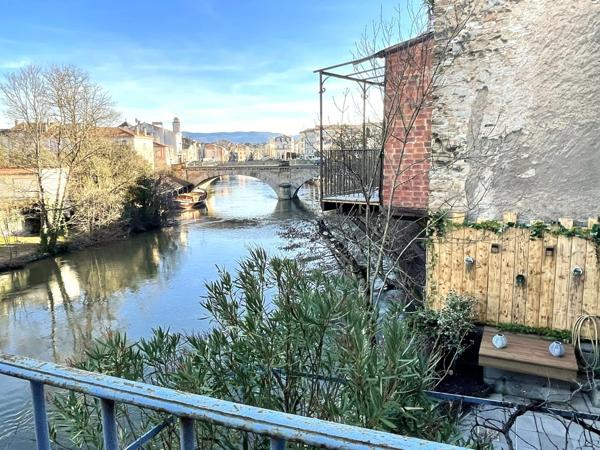 maison sur l'Agout T4 centre-ville