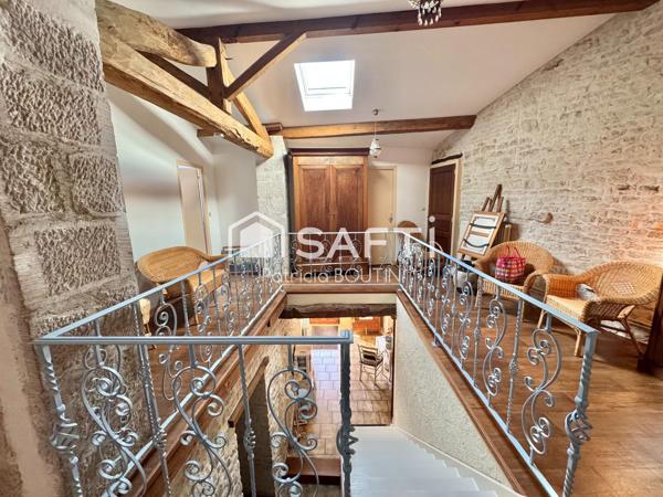 MAGNIFIQUE MAISON EN PIERRE 4 CHAMBRES + BUREAU ET GARAGE A SCIECQ !