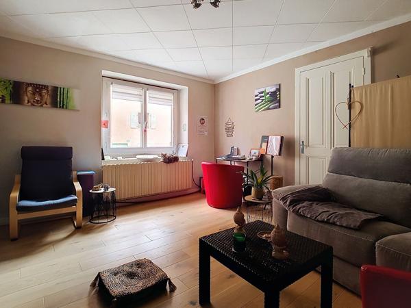 Bons en Chablais - Maison mitoyenne au clame avec 2 chambres + combles amenageables.