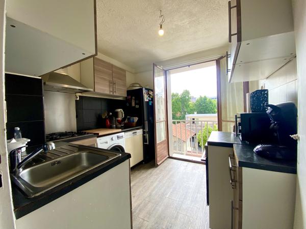 Marseille (13004) T3/4 bien agencé, asc & balcon...