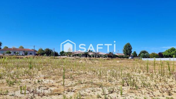 Terrain à batir de 601m²