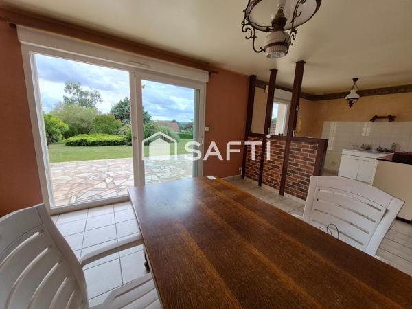 PLAIN PIED 2 chambres proche commodités + jardin