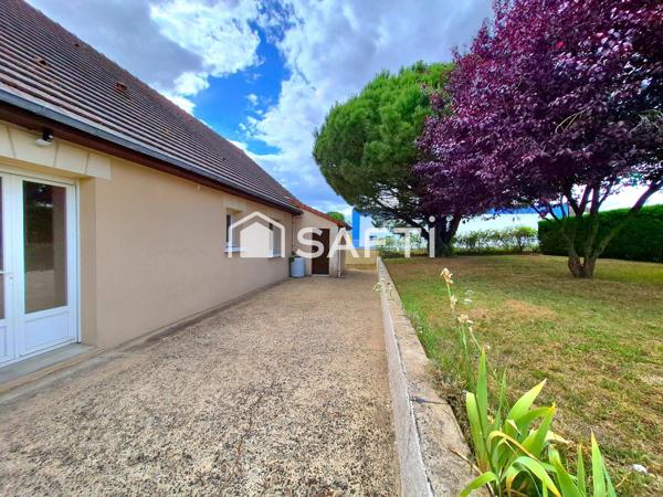 PLAIN PIED 2 chambres proche commodités + jardin