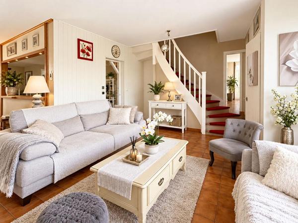Maison semi mitoyenne 140M², 3 chambres, garage, jardin
