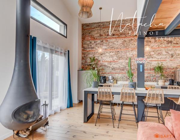 Un bijou d’architecture de 125 m2 au cœur de Montbartier