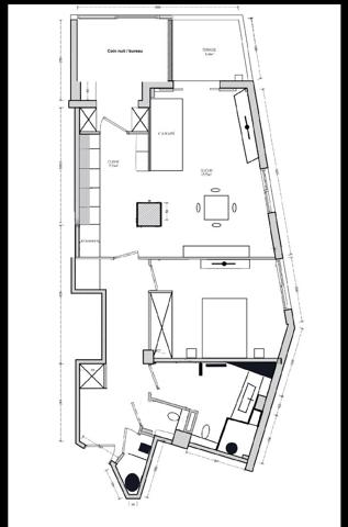 Appartement 3 pièces 65.5 m2