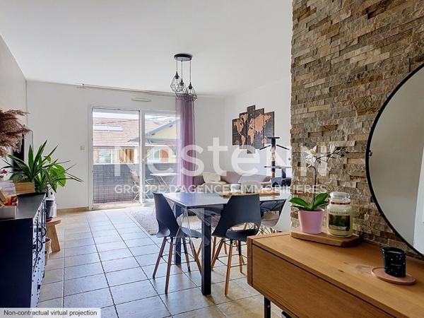 Appartement 3 pièces à vendre à Vuillecin - Au calme et lumineux !