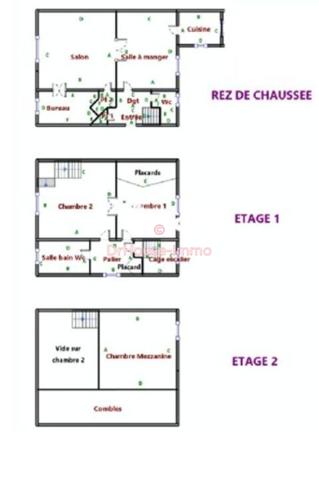 Maison à vendre 5 pièces de 99 m²
