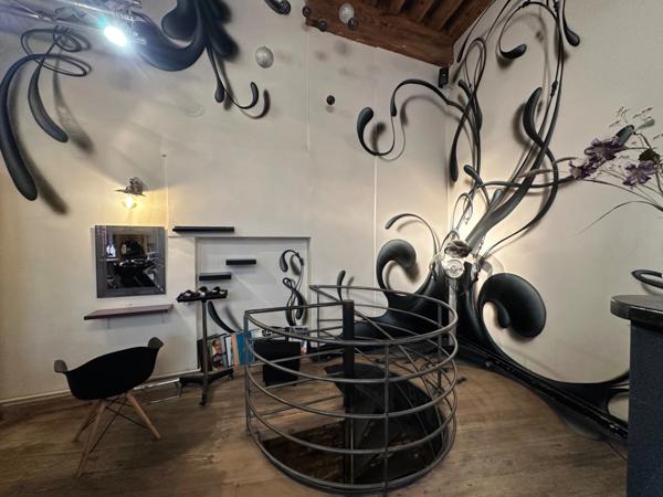 Salon de coiffure à vendre LYON 1ER (69), local d'une surface de 42 m² et un sous-sol utile de 35 m²