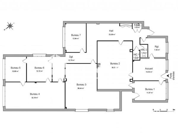 Location Local commercial 8 pièces 216.2 m² - 16 RUE PICHARD Montigny Les Metz 57950