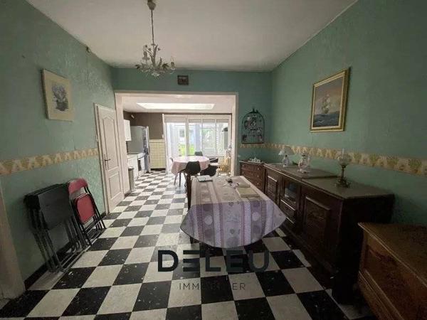 Vente immobilière : Maison à Wasquehal   105 m² 179 000 €- Deleu Immobilier Wasquehal.