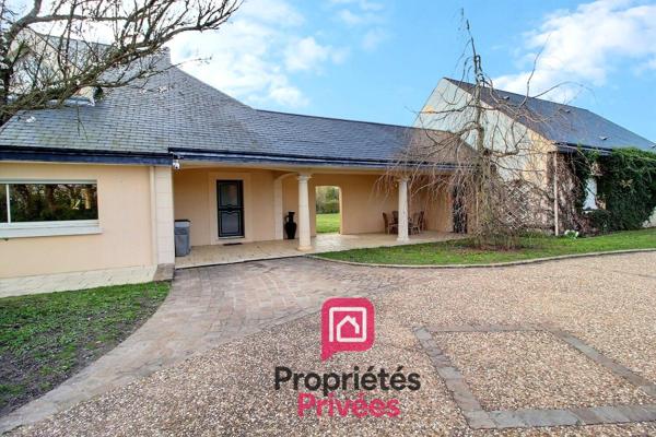 A seulement 1h de PARIS - PROPRIETE CONTEMPORAINE D'EXCEPTION de 350 m2 - PISCINE chauffée - JACUZZI - PARC ARBORE d'environ 4200  m2 - Classe énergétique A !