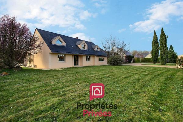 A seulement 1h de PARIS - PROPRIETE CONTEMPORAINE D'EXCEPTION de 350 m2 - PISCINE chauffée - JACUZZI - PARC ARBORE d'environ 4200  m2 - Classe énergétique A !