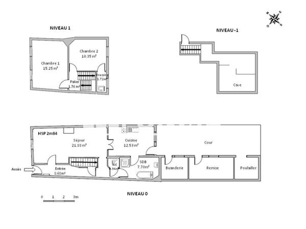 Location Maison 3 pièces 80.81 m² - Arras 62000