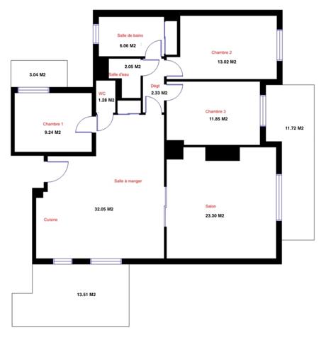 Appartement à vendre 5 pièces 102 m² Suresnes