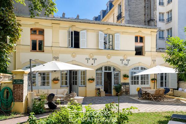Maison confidentielle avec terrasse et jardin d’exception – Quartier Europe