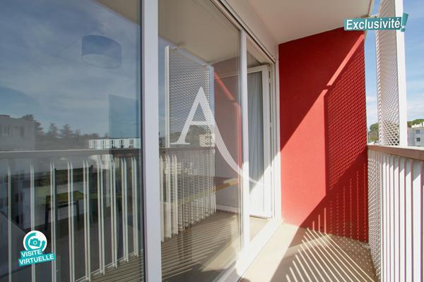 MONTPELLIER - RÉSIDENCE ÉTUDIANTE RÉNOVÉE EN 2016 - QUARTIER VERT-BOIS - T1 - 28,44 M2 CARREZ -1 CHAMBRE - 1 BALCON 3M2.