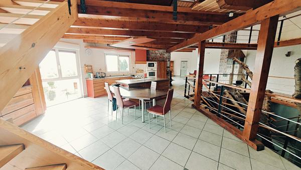 Ensemble immobilier professionnel avec hall de 600 m² et logement de service – Rottelsheim